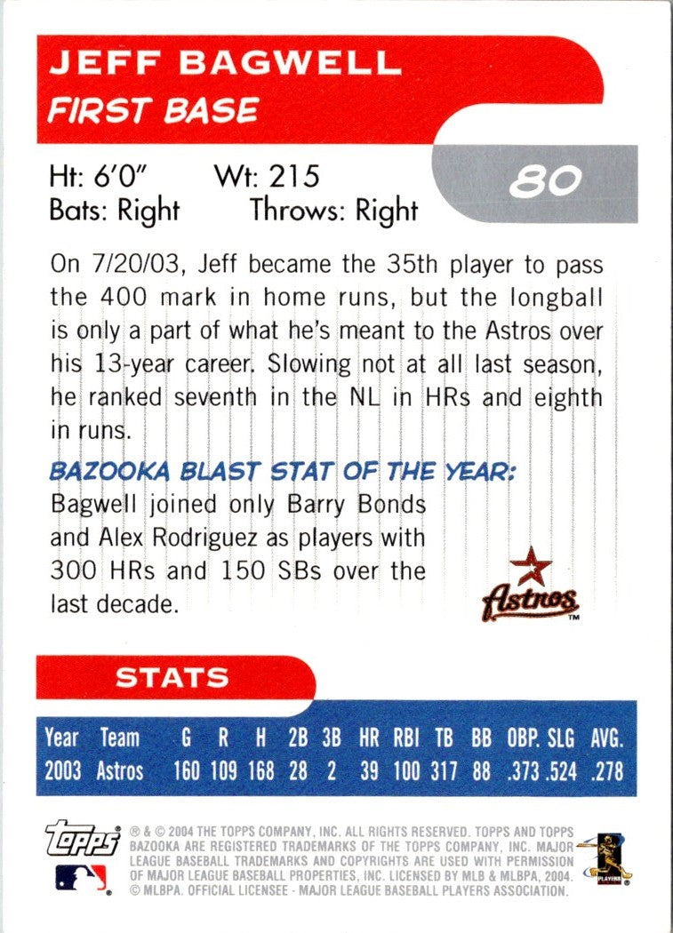 2004 Bazooka Jeff Bagwell