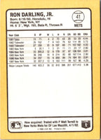 1988 Donruss Baseball's Best Ron Darling #41