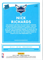 2020 Donruss Rated Rookies Nick Richards #222