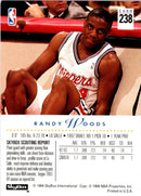 1993 SkyBox Randy Woods