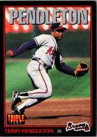 1993 Triple Play Terry Pendleton #147