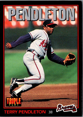 1993 Triple Play Terry Pendleton #147