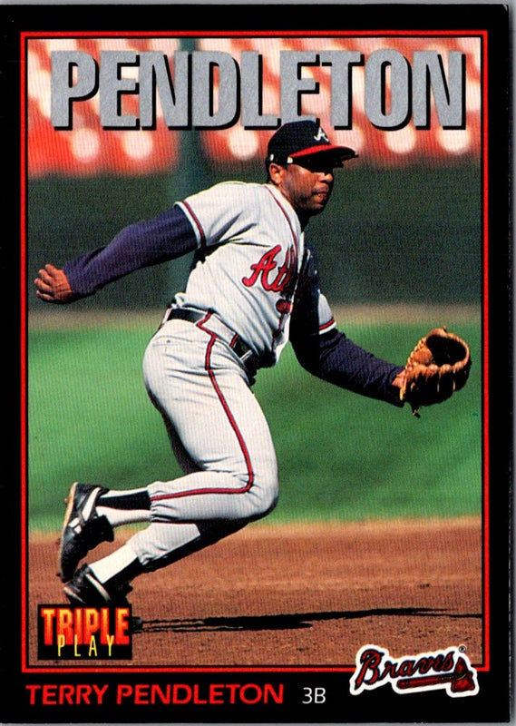 1993 Triple Play Terry Pendleton #147