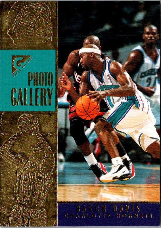2000 Topps Gallery Photo Baron Davis #PG7
