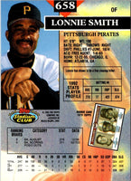 1993 Stadium Club First Day Production Lonnie Smith #658