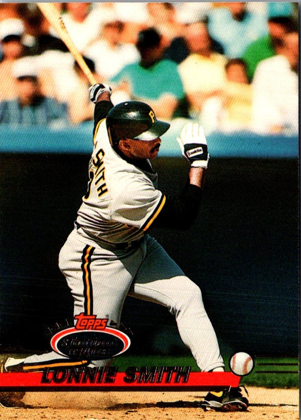 1993 Stadium Club First Day Production Lonnie Smith #658