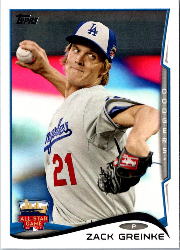 2014 Topps Zack Greinke #US-297