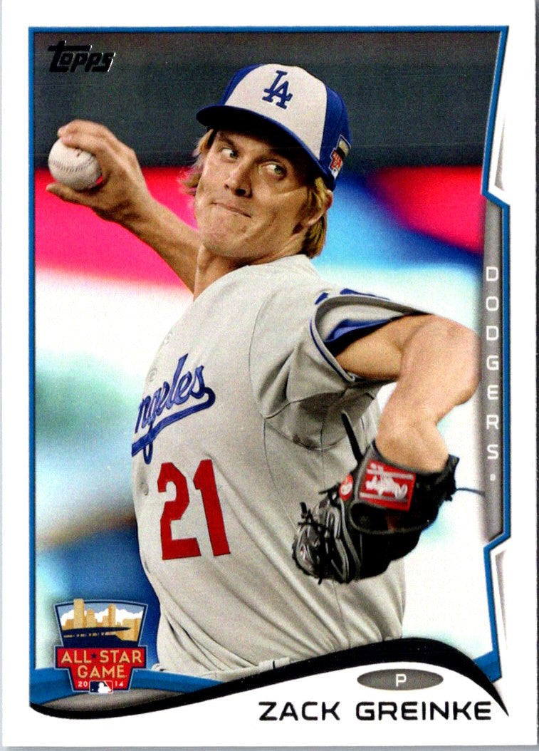 2014 Topps Zack Greinke