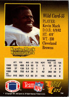 1991 Wild Card Kevin Mack #55
