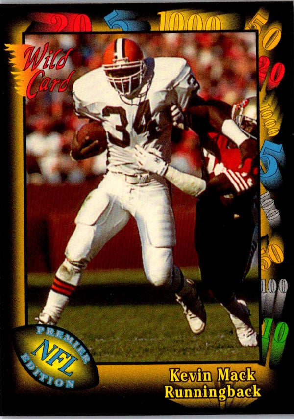 1991 Wild Card Kevin Mack #55