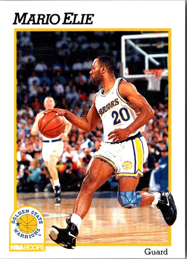 1991 Hoops Mario Elie #366 Rookie