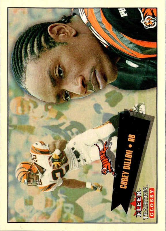 2001 Fleer Tradition Glossy Corey Dillon #185