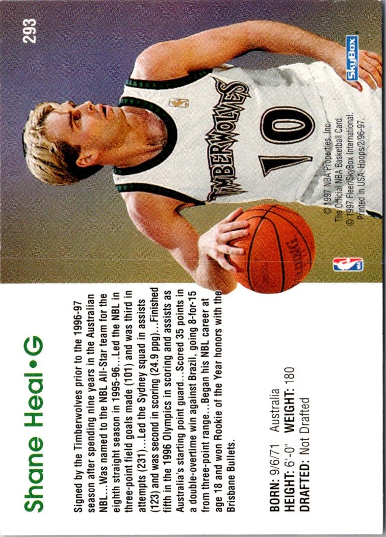1996 Hoops Shane Heal