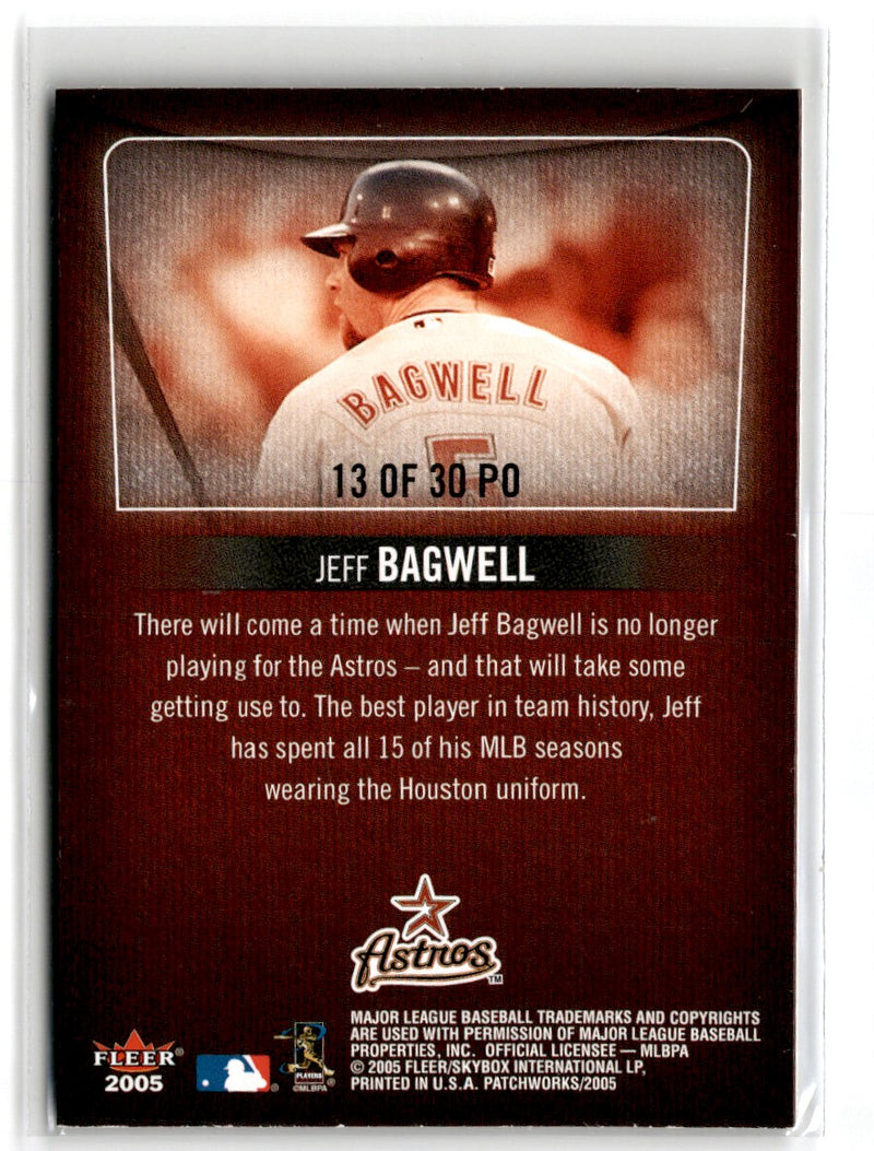 2005 Topps Pristine Jeff Bagwell