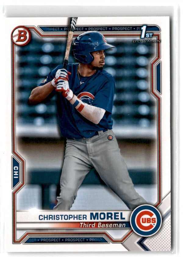 2021 Bowman Prospects Christopher Morel #BP-131