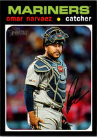 2020 Topps Heritage Omar Narvaez #28