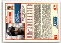 1988 Score Barry Bonds #265