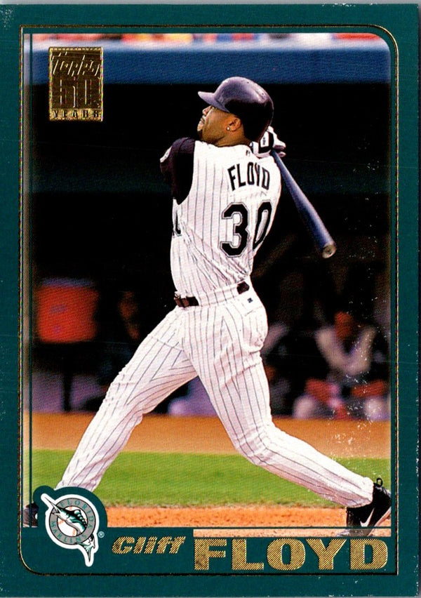 2001 Topps Cliff Floyd #495