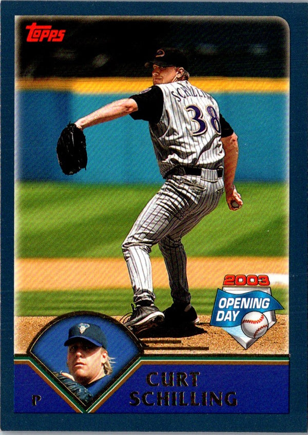 2003 Topps Opening Day Curt Schilling #36