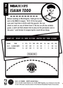 2021 Hoops Red Backs Isaiah Todd