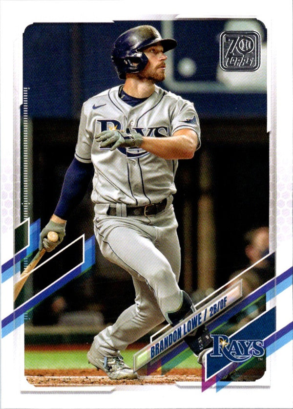 2021 Topps Blue Brandon Lowe #334