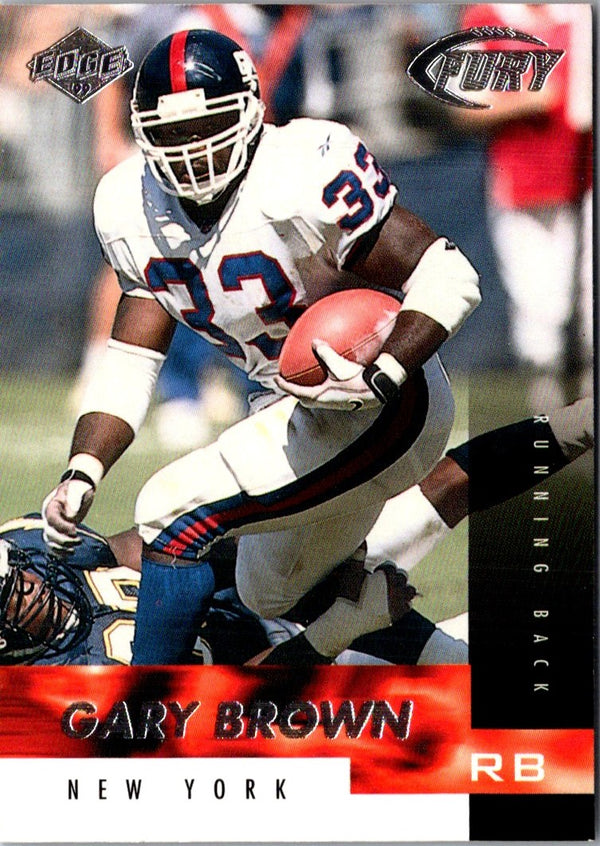 1999 Collector's Edge Fury Gary Brown #19