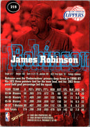 1997 SkyBox Premium James Robinson