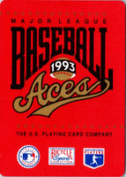 1993 Bicycle Aces Tom Glavine #2S