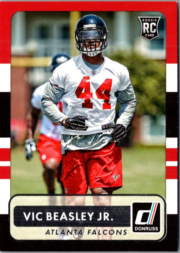 2015 Donruss Red Foil Vic Beasley Jr. #188