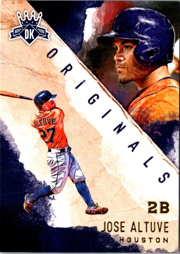 2017 Panini Diamond Kings DK Originals Jose Altuve #DO-6