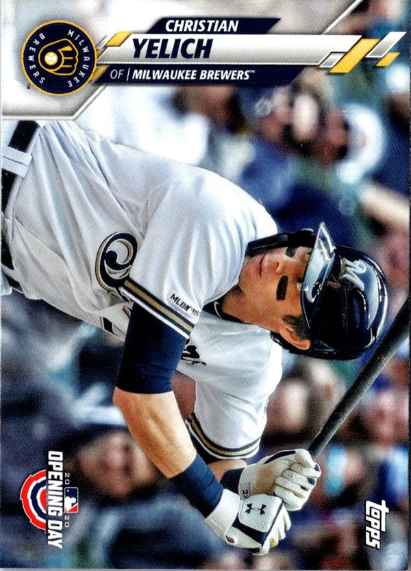 2020 Topps Opening Day Edition Christian Yelich #163