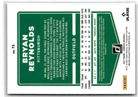 2021 Donruss Holo Blue Bryan Reynolds #75