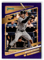 2021 Donruss Holo Blue Bryan Reynolds #75