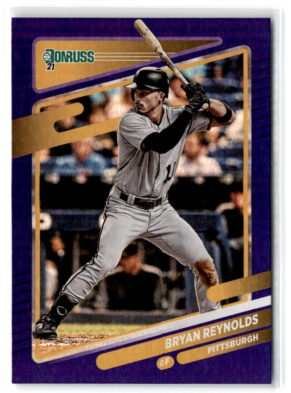 2021 Donruss Holo Blue Bryan Reynolds #75