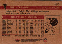 2001 Fleer Tradition Glossy Chris Chandler #153