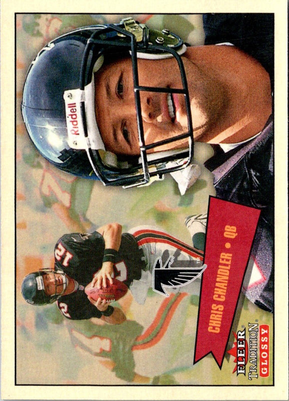 2001 Fleer Tradition Glossy Chris Chandler #153