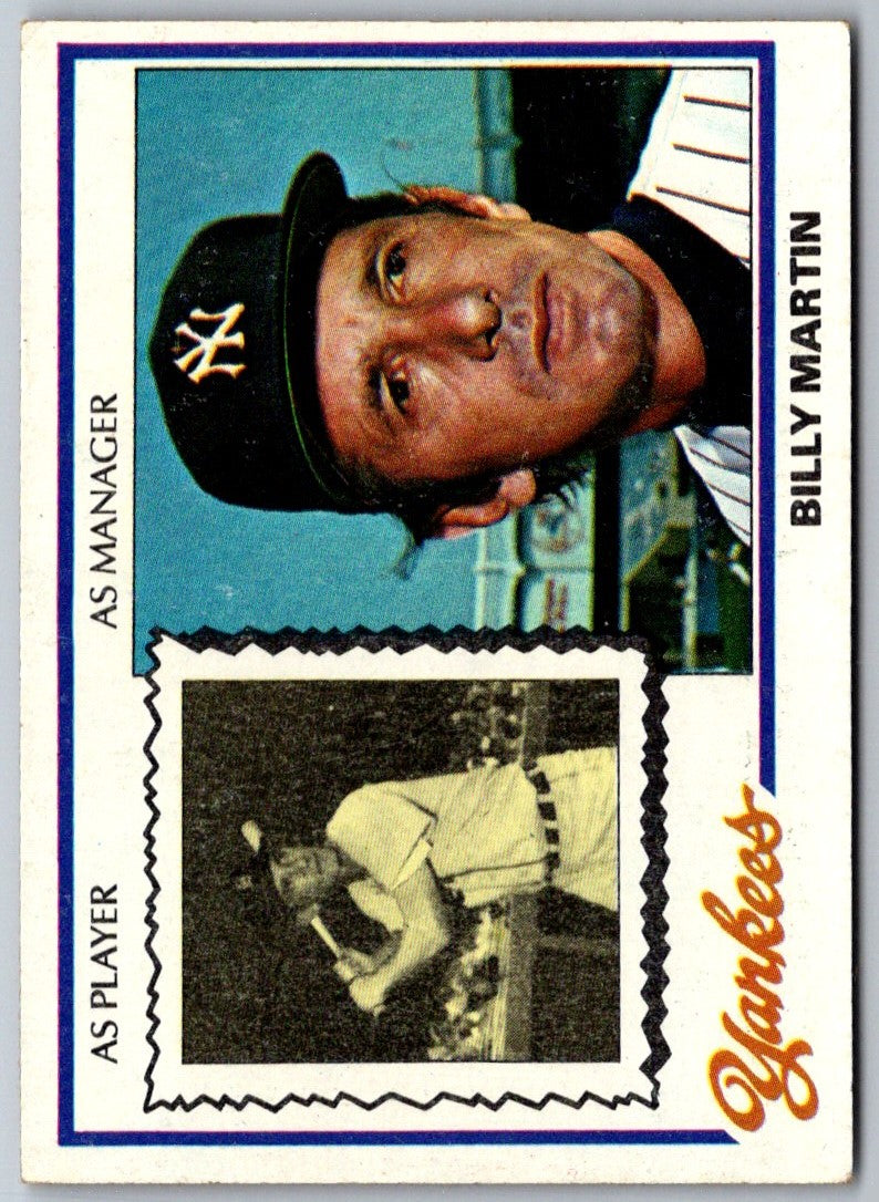 1978 Topps Billy Martin