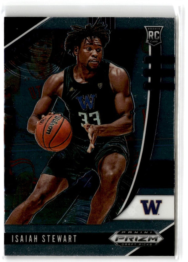 2020 Panini Prizm Draft Picks Collegiate Isaiah Stewart #26