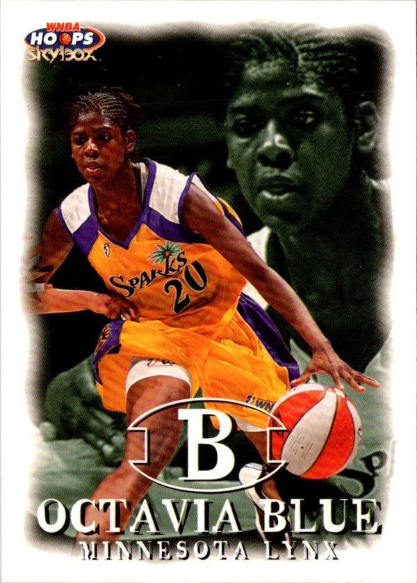 1999 Hoops WNBA Octavia Blue #18 Rookie