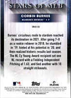 2022 Topps Stars of MLB Corbin Burnes #SMLB-59