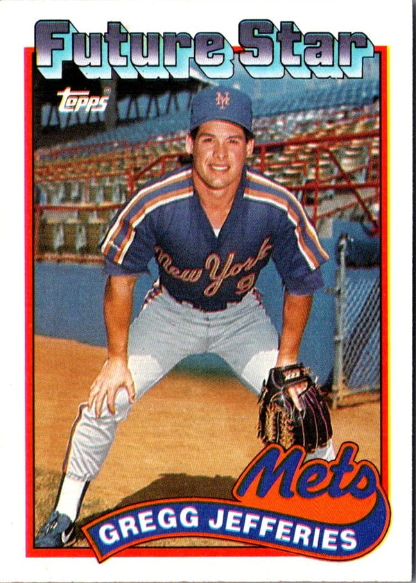 1989 Topps Gregg Jefferies #233