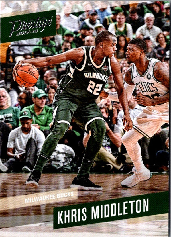 2018 Panini Threads Shoot to Thrill Khris Middleton #8