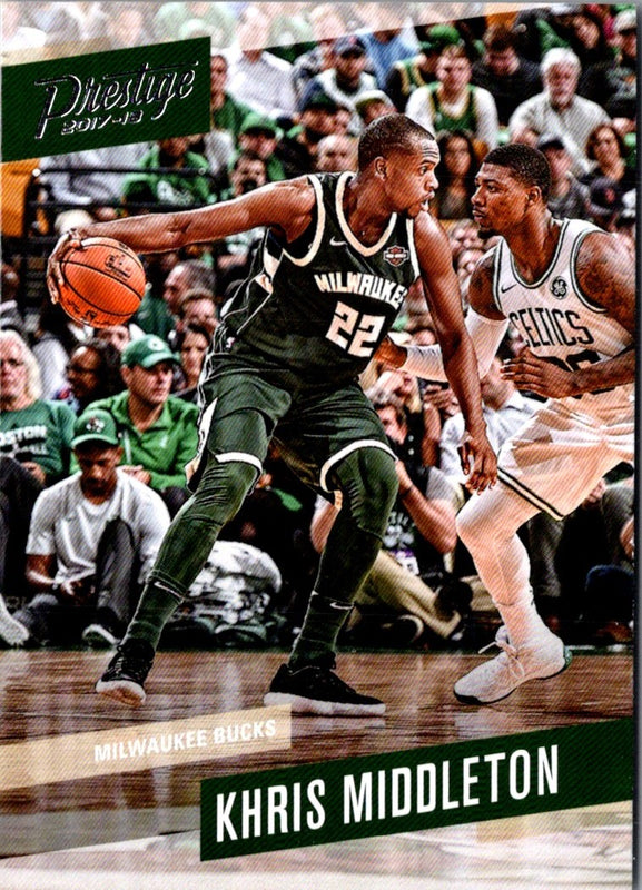 2018 Panini Threads Shoot to Thrill Khris Middleton #8