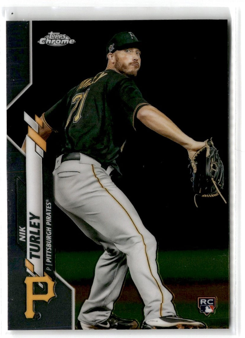 2020 Topps Chrome Update Nik Turley