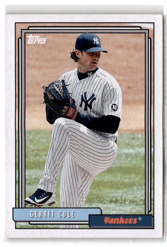 2021 Topps Update 1992 Redux Gerrit Cole #T92-34