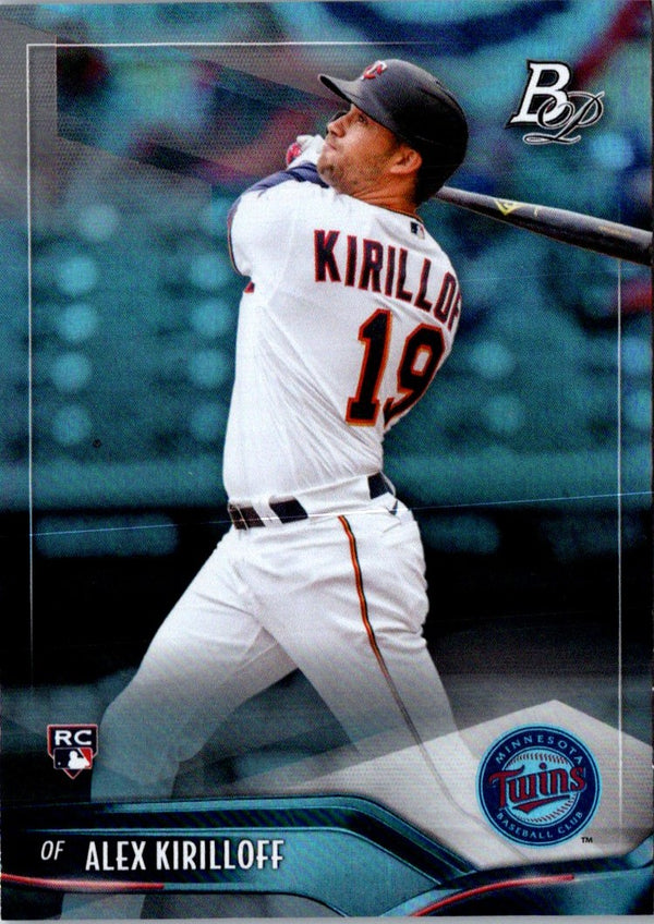 2021 Bowman Platinum Alex Kirilloff #64 Rookie