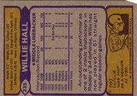 1979 Topps Willie Hall #235