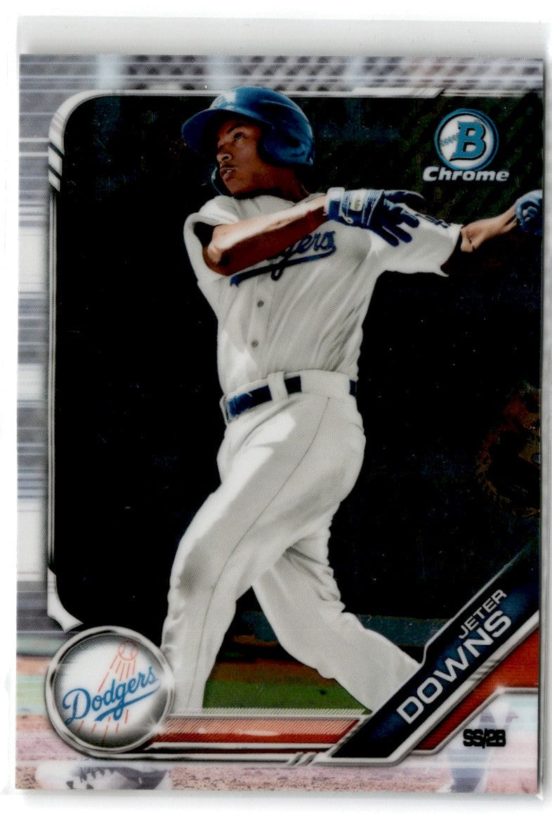 2019 Bowman Chrome Prospects Jeter Downs