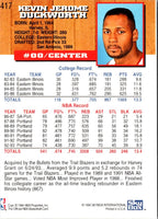 1993 Hoops Kevin Duckworth #417