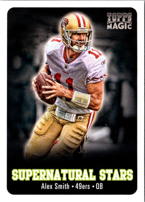 2012 Topps Magic Supernatural Stars Alex Smith #SS-AS